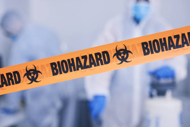 Professional Biohazard technician working in Reading, MI